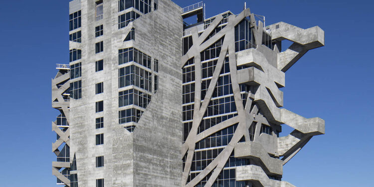 Construction of (W)rapper office tower in Los Angeles completed