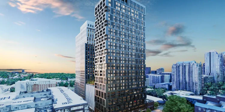 Momentum Midtown tower tops out in Atlanta, Georgia