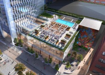 Groundbreaking for the 6th Indiana Convention Center expansion