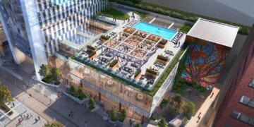 Groundbreaking for the 6th Indiana Convention Center expansion