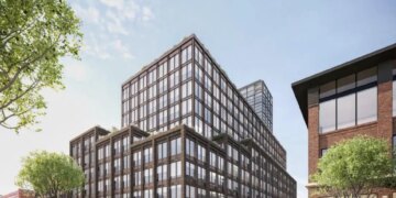 Construction breaks ground on new Fulton Market office development