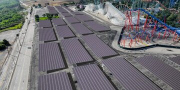 Six Flags Magic Mountain begins construction on solar & energy system