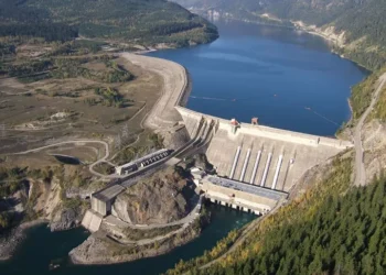 BC Hydro Site Dam
