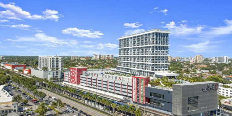 Grove Central, Miami's newest mixed-use development, completed