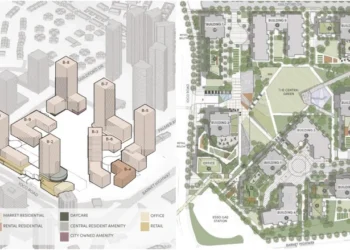 An overview of the Inlet District master plan in Port Moody, formerly named Coronation Park.(Wesgroup Properties)