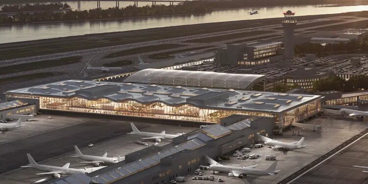 Design of the New Portland International Airport Main Terminal