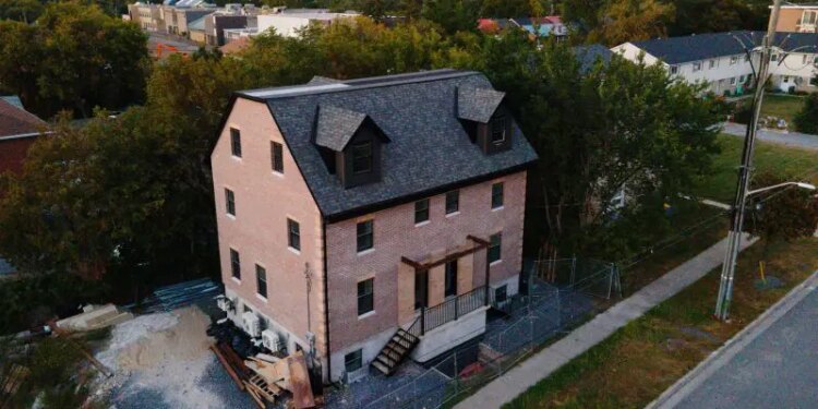 The First 3 storey 3D Printed building complete