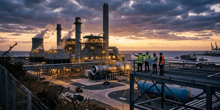 Dongo Kundu LNG Power Plant in Mombasa