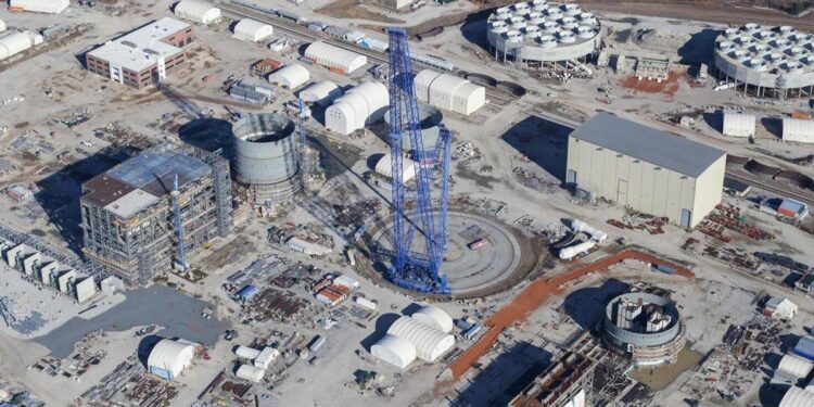 VC Summer Nuclear Plant in Fairfield County