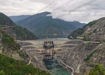 Xiaowan Hydropower-Solar Complex in Southwest China