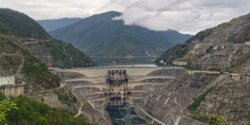 Xiaowan Hydropower-Solar Complex in Southwest China
