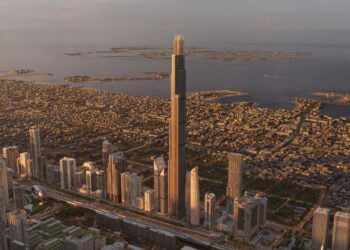 World’s Second Tallest Burj Azizi Tower