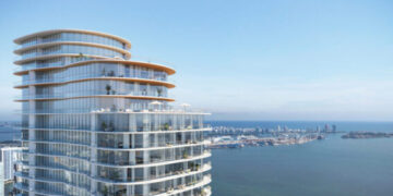 Cipriani Residences Miami 80-Story Tower Surpasses 872 ft to Become the Tallest Residential Building
