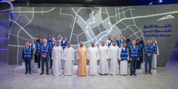 $5.6 Billion Dubai Metro Blue Line Tunneling Works Inaugurated