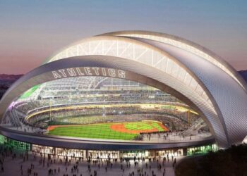 Athletics Domed Stadium in Las Vegas