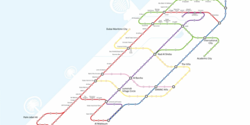 Dubai Metro Gold Line