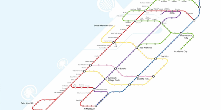 Dubai Metro Gold Line