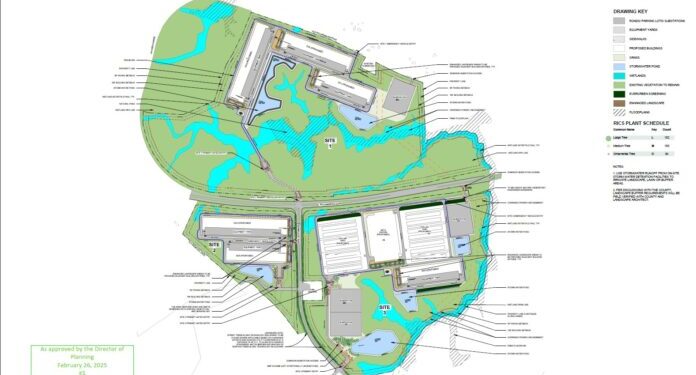 QTS is advancing the White Oak data center expansion in Virginia, adding 17 buildings and nearly 8M sq ft of new capacity.