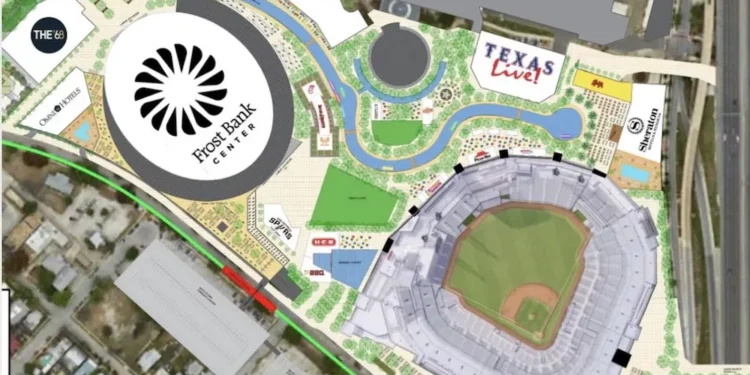 Spurs downtown arena project in San Antonio